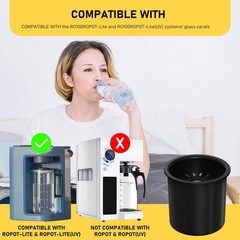 RO100ROPOT-Lite RO Remineralization Water Filters Replacement, Compatible wit…