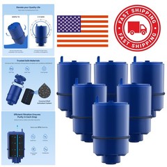 NSF Certified Water Filter 6 Count High Efficiency Filtration for Pur Systems