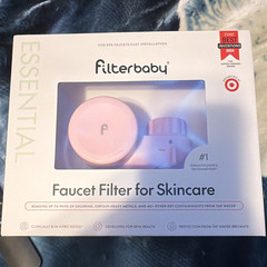 Filterbaby Pink Faucet-Mount Filter, 2-Stage Japanese Filtration F-100C