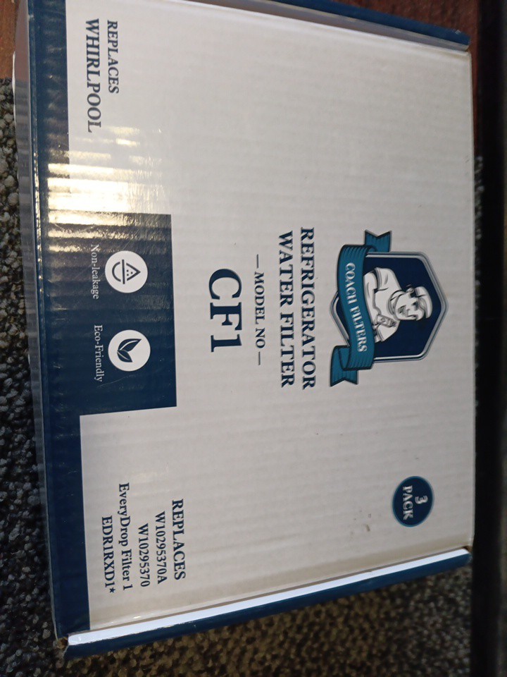 3 Pack Refrigerator EDR1RXD1 W10295370A W10295370 NIB Free Shipping M196