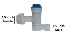 Water Filter 1/2 inch Male to 1/2 inch Female, with strainer to keep lines clean
