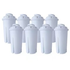 HDX Water Pitcher Replacement Water Filter Cartridges, BPA Free (8-Pack).
