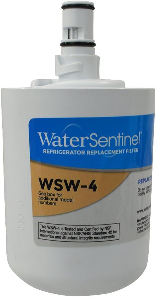 WSW-4 Refrigerator Replacement Filter: Fits Whirlpool 8171413, 8171414, EDR8D1,