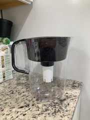 Brita 10 Cup Everyday Pitcher Black BPA Free w/Smartlight Indicator