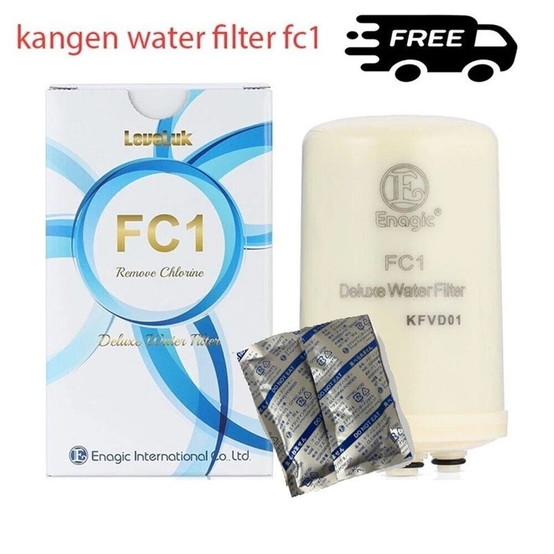 Enagic FC1 HG-N New F8 & SD501 Replacement Filter +Two Cleaning Powders