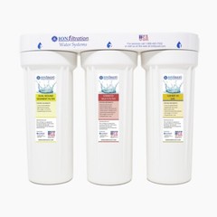 IonFaucet 3 Stage Filtration System Free Standing Below IonMetrix KDF-55-GAC NEW