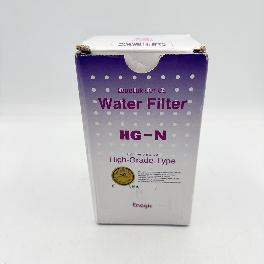 1 Original Authentic Enagic HG-N Water Filter Kangen Leveluk SD501 NEW