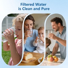 UAMIGYU Filter for Waterdrop® WD-PF-01A Plus, Reduces PFOA/PFOS, Chlorine, wi…