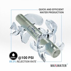 BW-4040HF Replaces Hydron 4″x 40″ 2400 GPD Brackish Water Reverse Osmosis BW4040