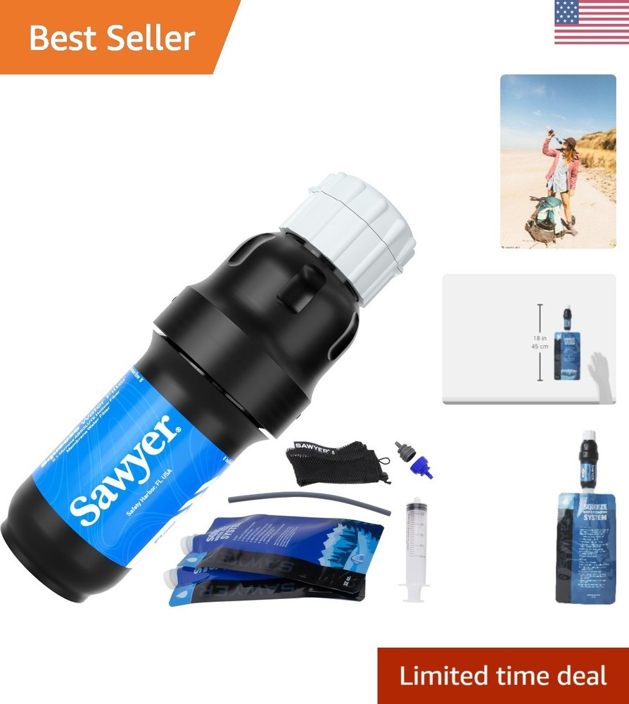 High-Performance Water Filter System: Eliminates Bacteria & Protozoa with Ease