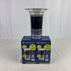 Lot of 3 Santeria Alkaline Gravity Water System Main Filters – 5 Stage