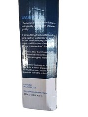 Glacer Fresh RV & Marine Inline Water Filter, NSF Certified 2 PK Model GF-36