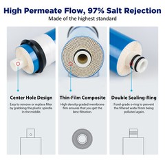 600 GPD RO Membrane Maple Syrup Reverse Osmosis System Sediment Filter Housing