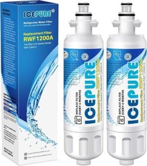 2 Pack 9690 Kenmore 469690 Replacement Refrigerator Water Filter Fit LG LT700P