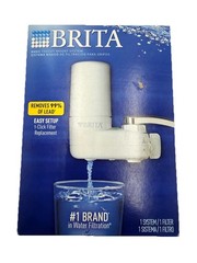 Brita Filter Basic Faucet Mount System Brand New in Brita Box – White