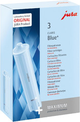 Jura 24231 Filter Cartridge Claris Blue+ Water Filter – Set of 3