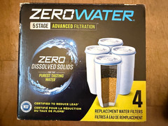 ZeroWater ZR-006 Replacement Water Filters 4-Pack Boxed & SEALED, ships FREE!