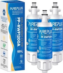 3 PK PurePlus PP-RWF1200A Refrigerator Water Filter Factory Sealed 469690 LT700P