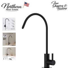 Durable Kitchen Water Filter Faucet with 1.8 GPM Flow Rate and Built-In Filter