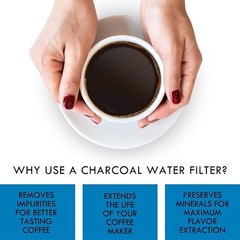12-Pack Charcoal Water Filters for Keurig/Keurig/Cuisinart – Pure Coffee Taste