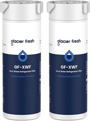 GLACIER FRESH XWF Replacement For GE XWF Refrigerator Water Filter Pack of 2