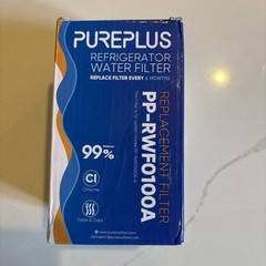 PUREPLUS Replacement Refrigerator Water Filter PP-RWF0100A LOT OF 3 FILTERS