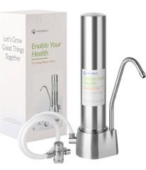 5-Stage Stainless Steel Countertop Water Filter System Dispenser, 8000 Gallons
