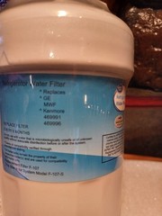 Great Value Replacement Water Filter For Kenmore 469991 469996 and GE MWF F-107