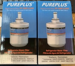 2 pack New Refrigerator Water Filter Replacement For PP-RWF0100A Pure Plus 