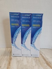 3 PACK ICEPURE Refrigerator Water Filter RWF0500A