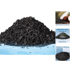 30 Lbs Activated Charcoal Coconut Hull Filter for Superior Water Purification