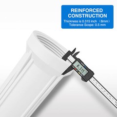 10 Inch Whole House Water Filter Housing System 10″ x2.5″ PP Sediment Cartridge