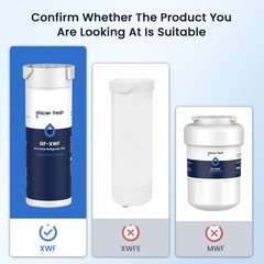 Glacier Fresh GF-XWF Refrigerator Water Filter Brand New Sealed One Piece