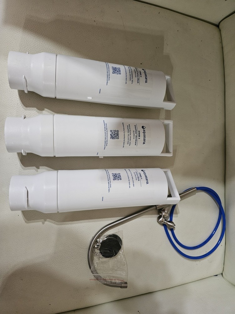 Aquasana SmartFlow Reverse Osmosis Water Filter System Chrome Faucet