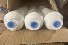 Lot of 3 Tier1 IN-WF0150 Inline Water Filters 10” GAC 1/4” FNPT New Sealed