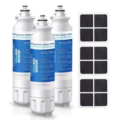 RWF3500A Fit for LG LT800P ADQ73613401 LSXS26366D and Air Filter LT120F 3Pack