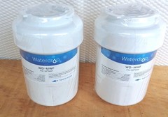 2 New Sealed Waterdrop WD-MWF Refrigerator Water Filters GE