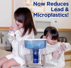 PUR PLUS Water Filter Pitcher Replacement NSF Certified Lead Reduction 3 Count