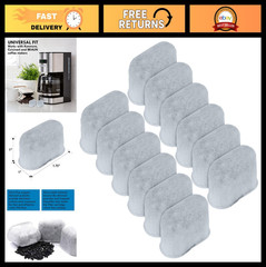 Replacement Charcoal Water Filter 12 Pack for Keurig, Cuisinart, Braun – Pure Ta