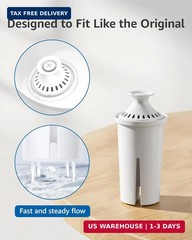 FilterLogic PF06 Pitcher Water Filter, Replacement for Brita® Classic 35557, OB0