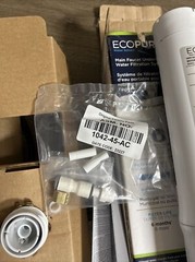 New Ecopure Main Faucet Undersink Water Filtration System TwistLock EPWUFF