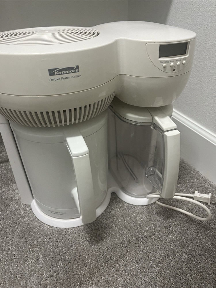 Waterwise 8800 Countertop Water Distiller Purifier System w/ Carafes – No Filter
