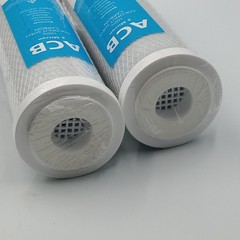 ACB 5 Micron 100% Coconut Shell Carbon Filter #FLTCAR0501C PACK of 2 NEW SEALED