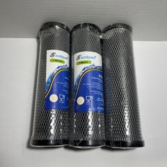 Excelpure CT010 Sintering Activated Carbon Block Water Filter 10″ x 2.5″ house