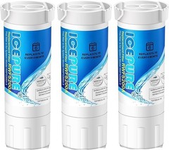 ICEPURE Refrigerator Water Filter Replacement GE RWF5200A 3pk Factory Sealed