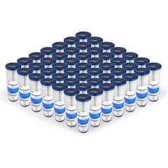 Pleated Poly Sediment Water Filter Cartridge Standard 2.5×10″ 20 Micron 50 Pack