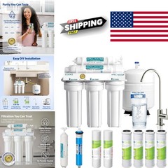 Ultra Safe Drinking Water Filter System with 99.99 Percent Impurity Removal