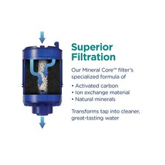 Horizontal Faucet Mount Filtration System with 3-in-1 Lead Reducing Filter