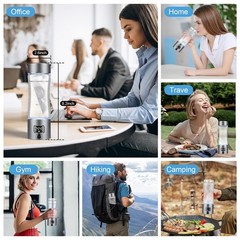 Anlewo Hydrogen Water Bottle Generator w/ SPE – PEM Technology *NEW IN BOX*
