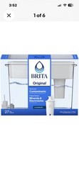 Brita Ultra Max Water Filter Dispenser Gray Plastic Water filter pitcher